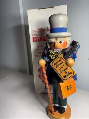 Handmade Scrooge Nutcracker